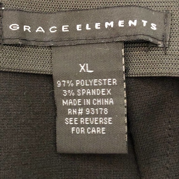 Grace Elements Stretchy Pencil Skirt Size XL - Picture 5 of 6